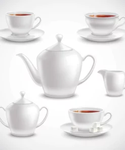 Tea & Coffee Cups, Coffee and Tea Pots