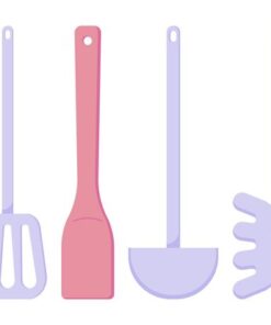 spatulas and tongs