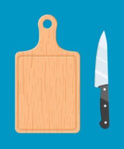 Cutting Board & Knives